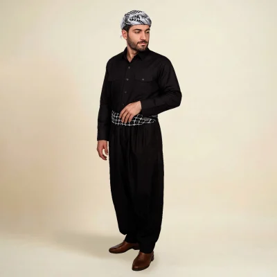 خرید لباس محلی کردی مردانه دوخت سفارشی – مزون دنیام