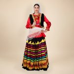 خرید لباس قاسم آبادی سرخ زنانه – مزون دنیام