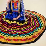 خرید لباس قاسم آبادی طرح موج زنانه عکس جزئیات – مزون دنیام