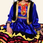 خرید لباس قاسم آبادی طرح موج زنانه عکس جزئیات2 – مزون دنیام